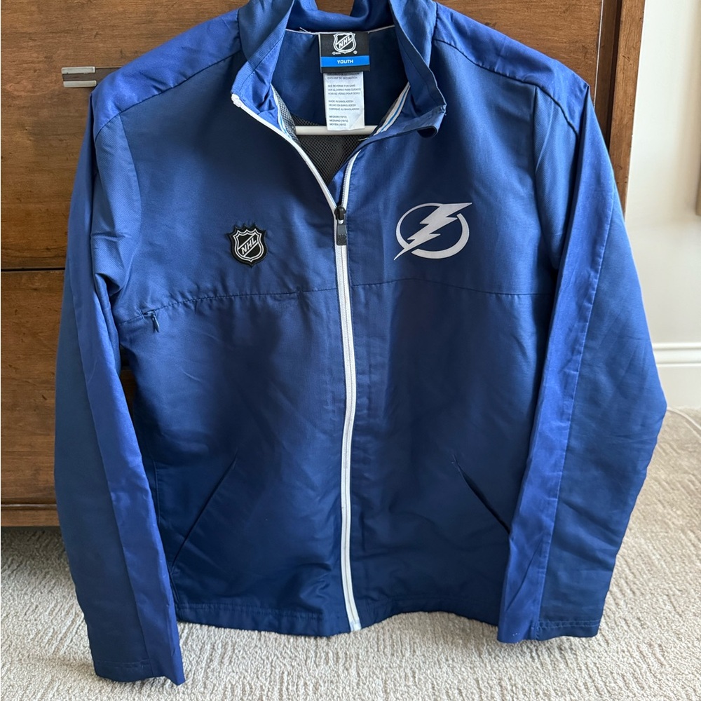 Tampa Bay Lightning Blue Jacket - Youth M